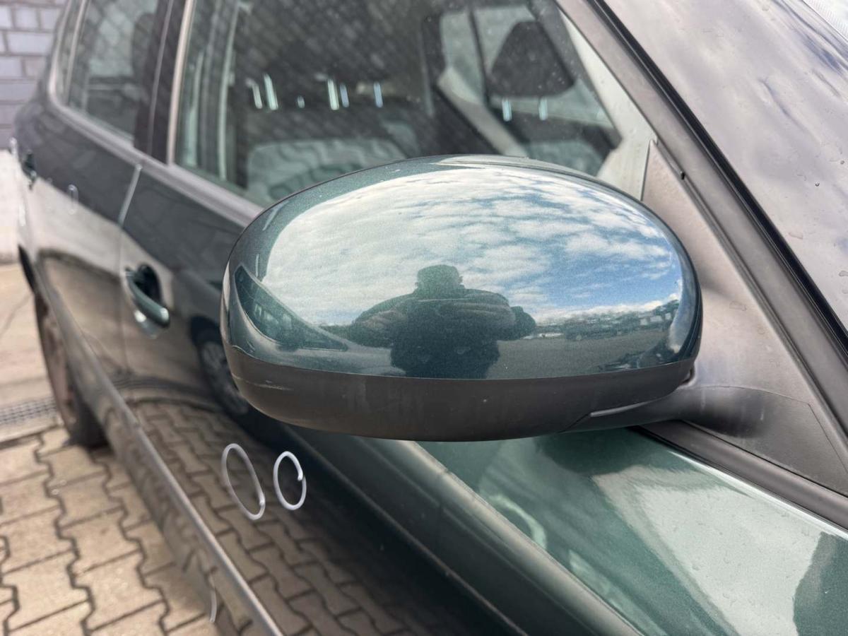 Skoda Fabia 2 original Au&szlig;enspiegel rechts elektrisch verstellbar LF6K Highland Gr&uuml;n Bj.2008